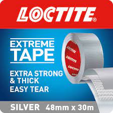 Loctite Extreme Tape Silver  30MTR