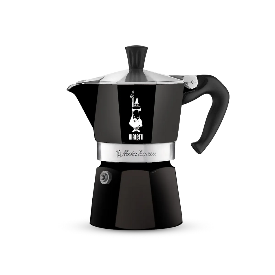 Bialetti Moka Express 3 Cup Black