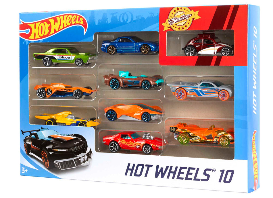 Hot Wheels 10 Car Gift Pack