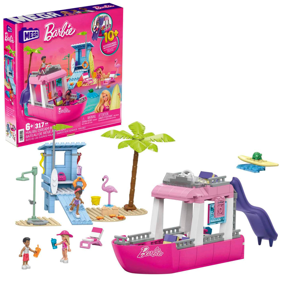 Barbie Mega Blocks Dream Boat