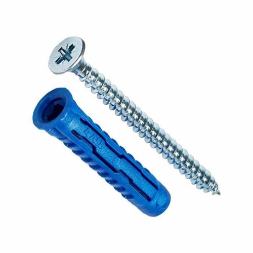 Rawlplug 4 All Plug 5mm + Screws Bag of 20