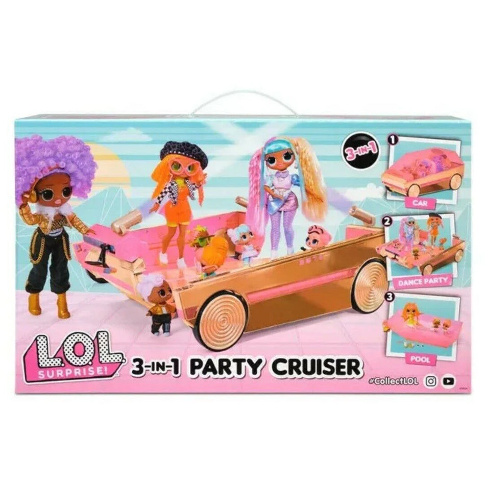 L.O.L. Surprise 3 in 1 Party Cruiser