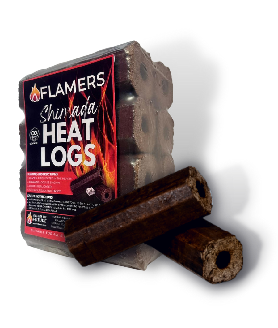 Flamers Shimada Heat Logs 8 Pack