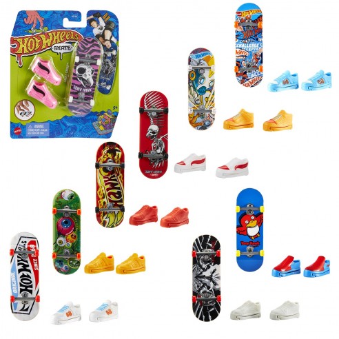 Hot Wheels Skate Fingerboard & Shoe Assortment