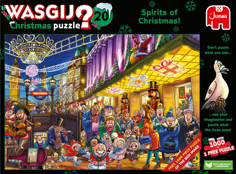 Wasgij 20 Christmas Puzzle 2 x 1000pc