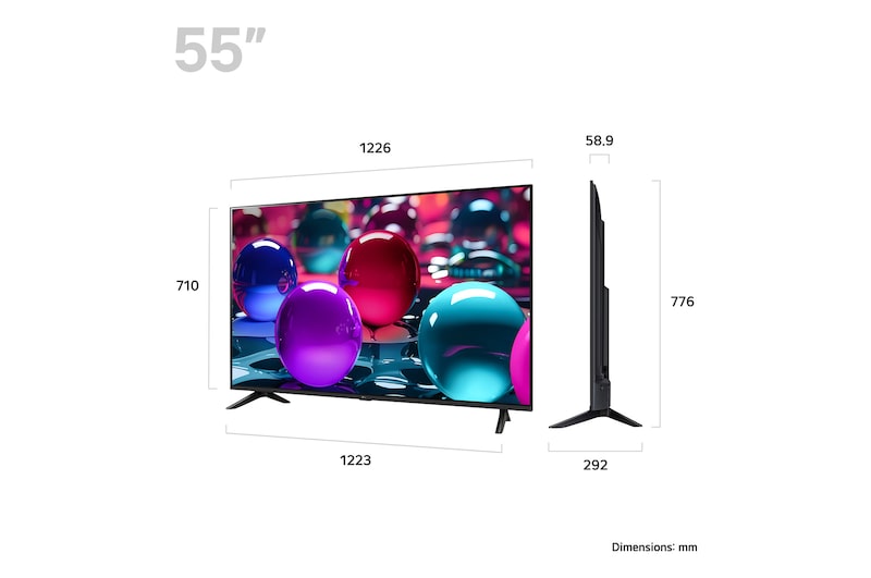LG 50" 4K Smart TV 2025