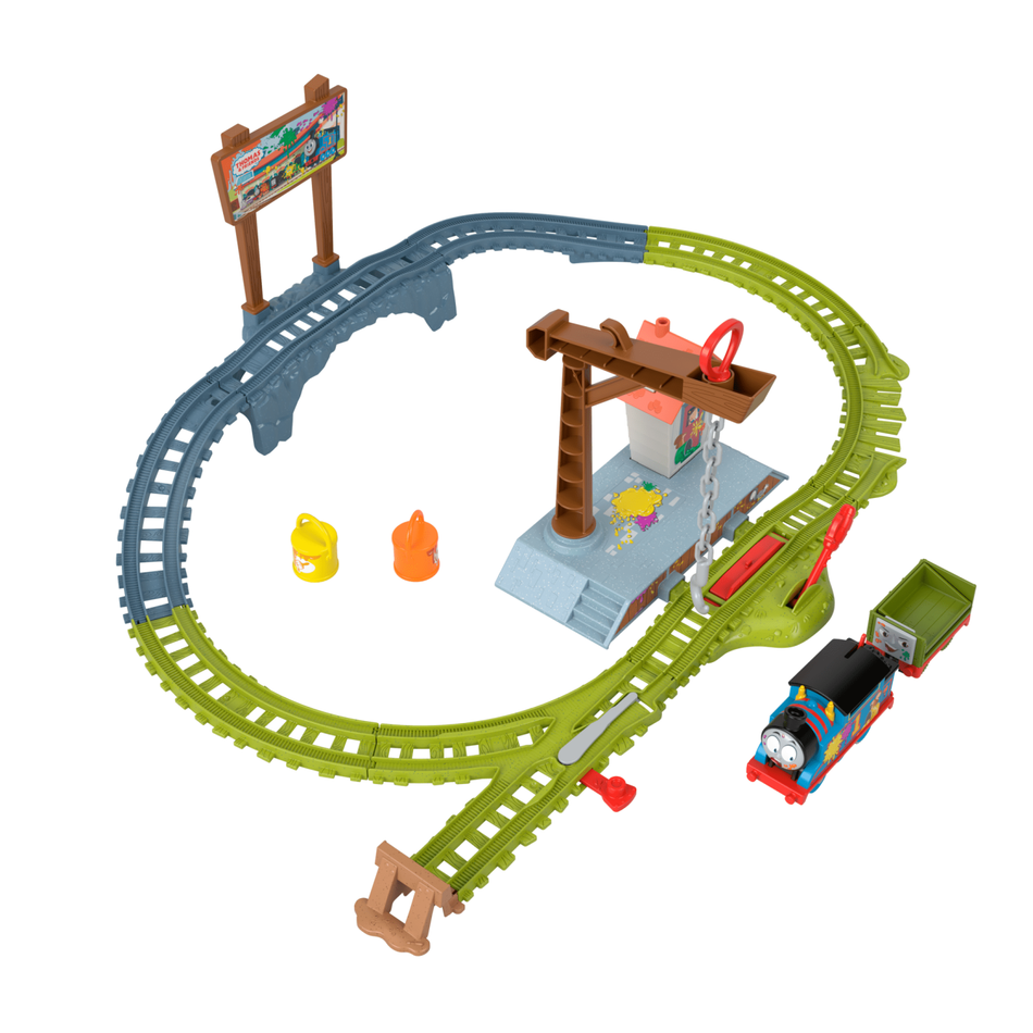 Thomas & Friends Topsy Turvy Paint Delivery Set