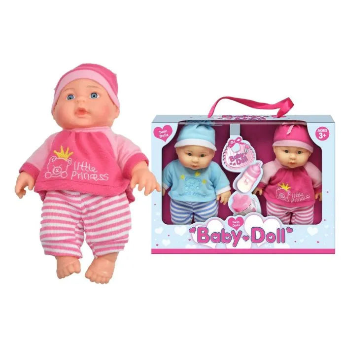 9" Vinyl Twin Baby Dolls