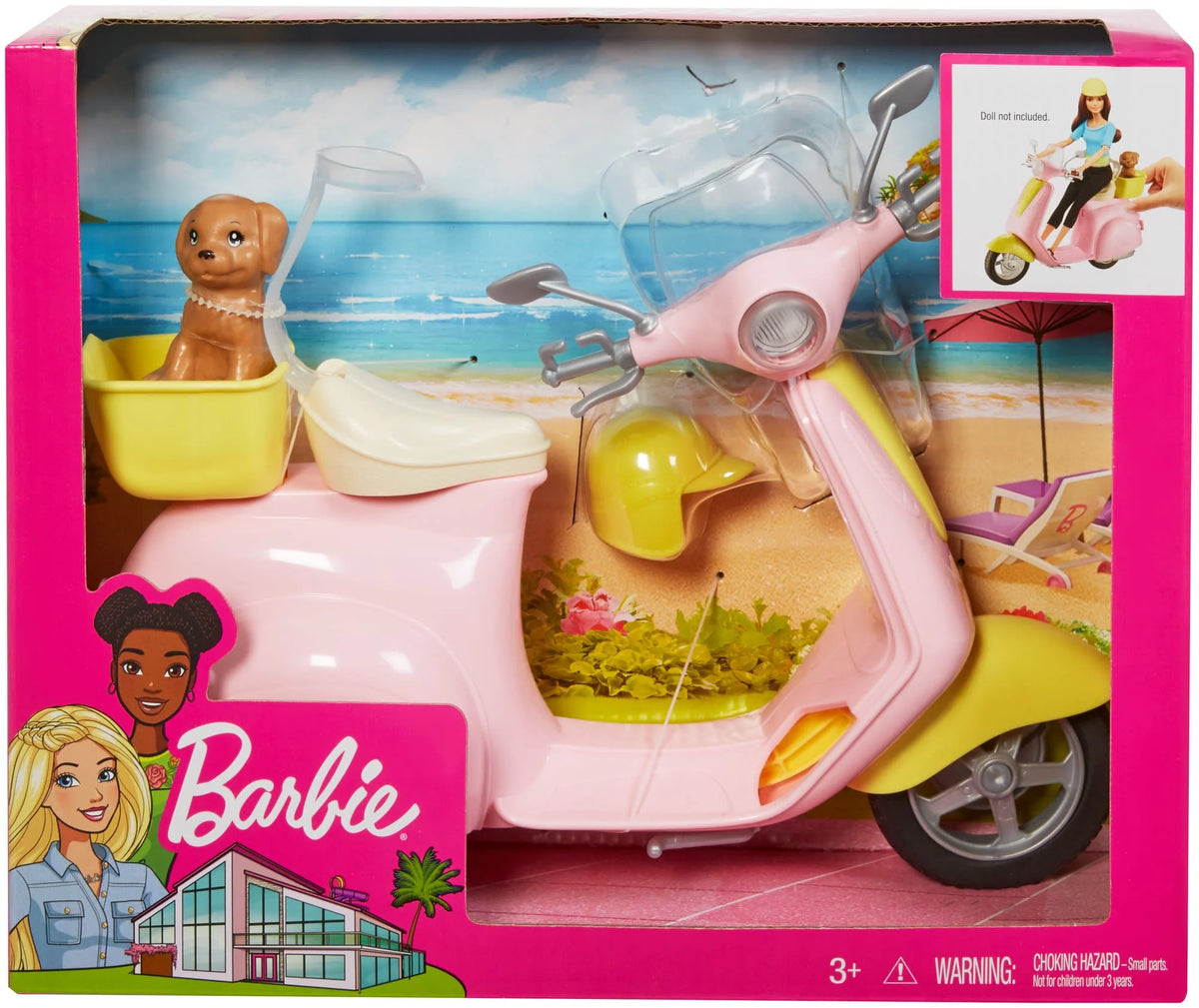 Barbie scooter for doll sale