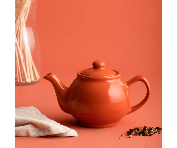 Burnt Orange 2 Cup Teapot