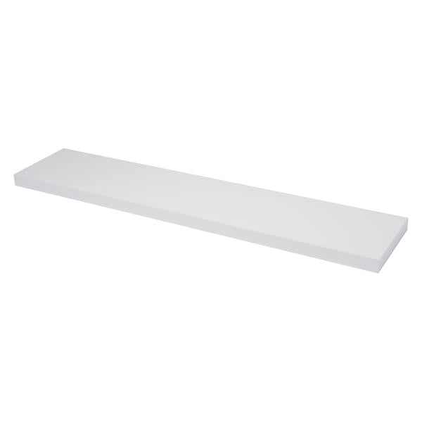 Duraline Float Shelf High White Laquered  118 x 23.5cm
