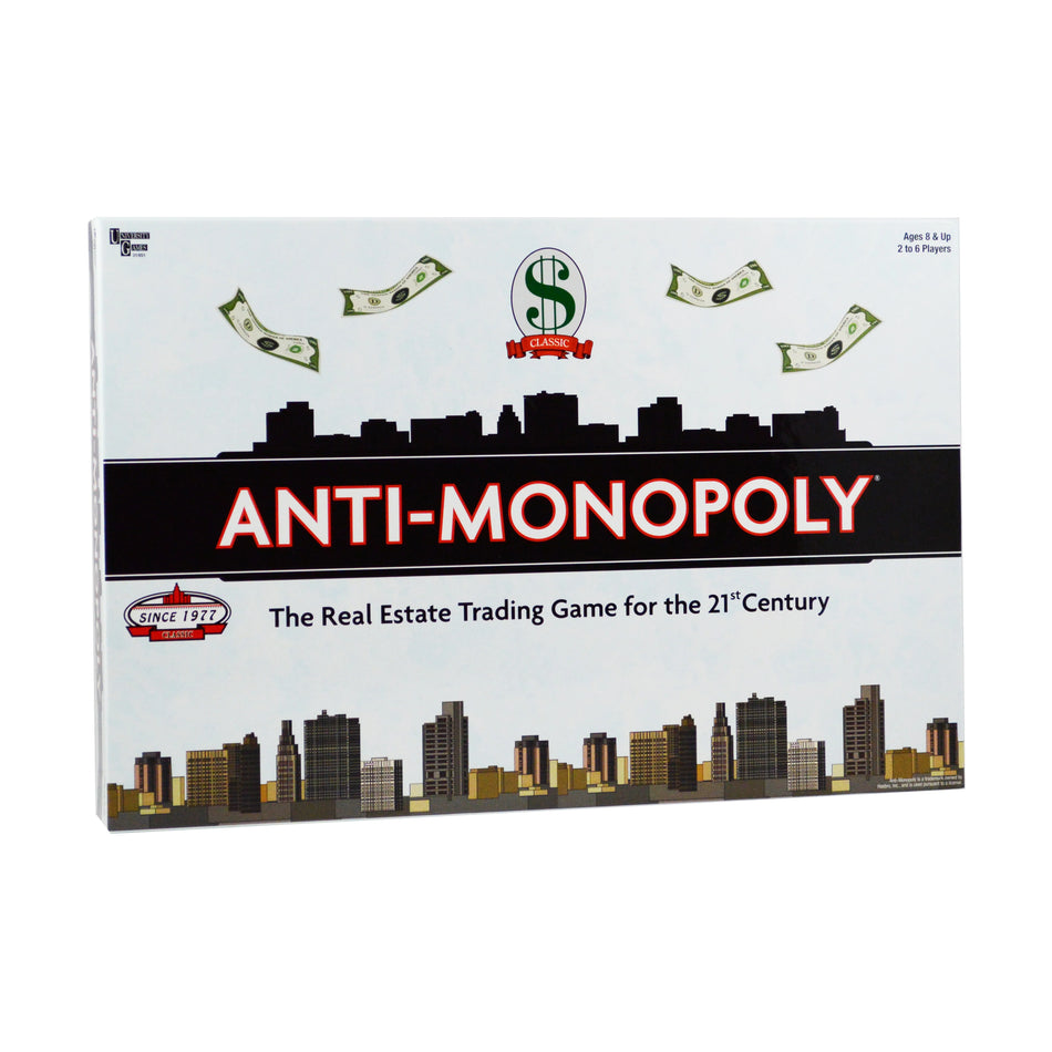 Anti-Monopoly Board Game