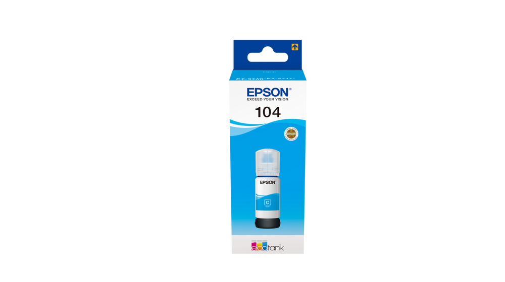 Epson 104 Eco Tank Cyan Ink