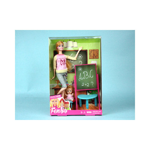 Fenbo Teacher Doll With Accessories