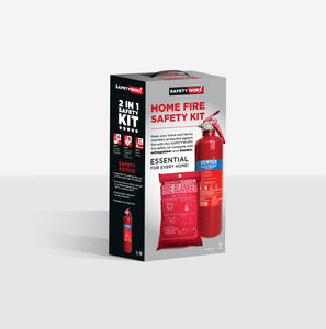 Fire Safety kit - Fire Extinguisher and Fire Blanket