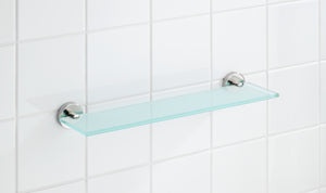 Wenko Bosio Shine SS Shiny Glass Shelf