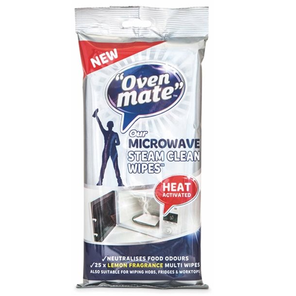 Oven Mate Microwave Steam Clean Wipes