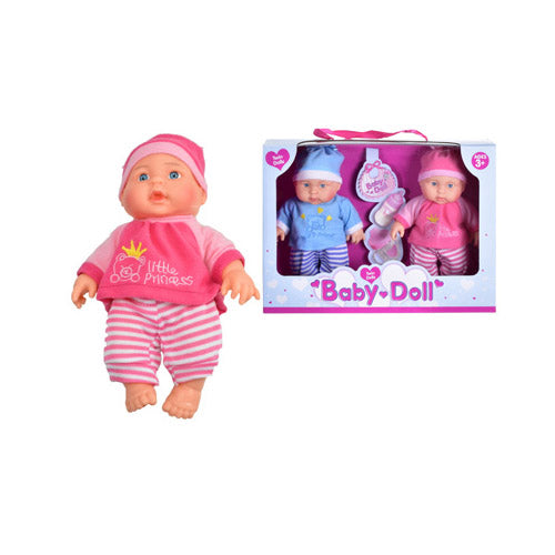 Twin Baby Dolls 23Cm