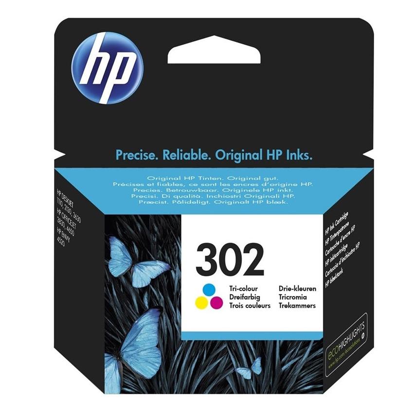 HP 302 Colour Ink