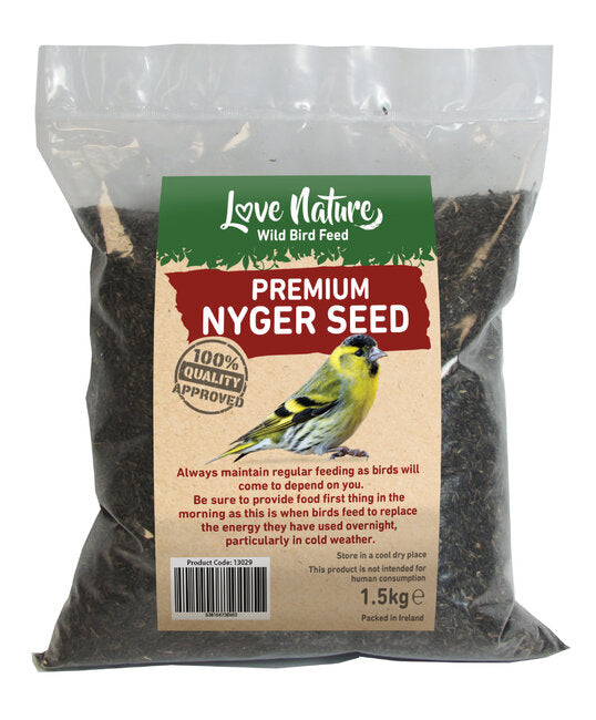 Love Nature 1.5kg Niger Seed Bag