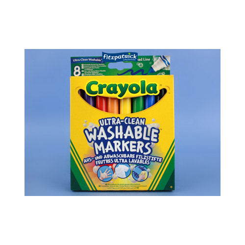 Crayola Super Washable Markers 8S