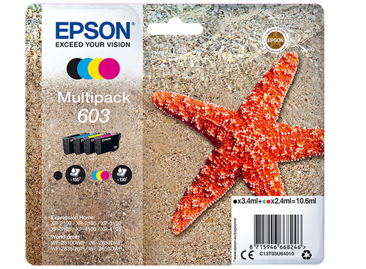 Epson 603 BK/C/M/Y Multipack