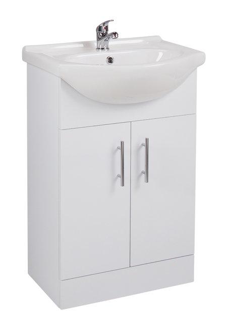 55cm Vanity Unit | Basin & Free Rio Basin Tap | PGVU01012 Fitzgeralds_Homevalue_Euronics_Hardware_Dingle_Kerry