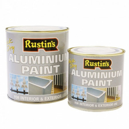 Rustins Aluminium Paint Quick Drying