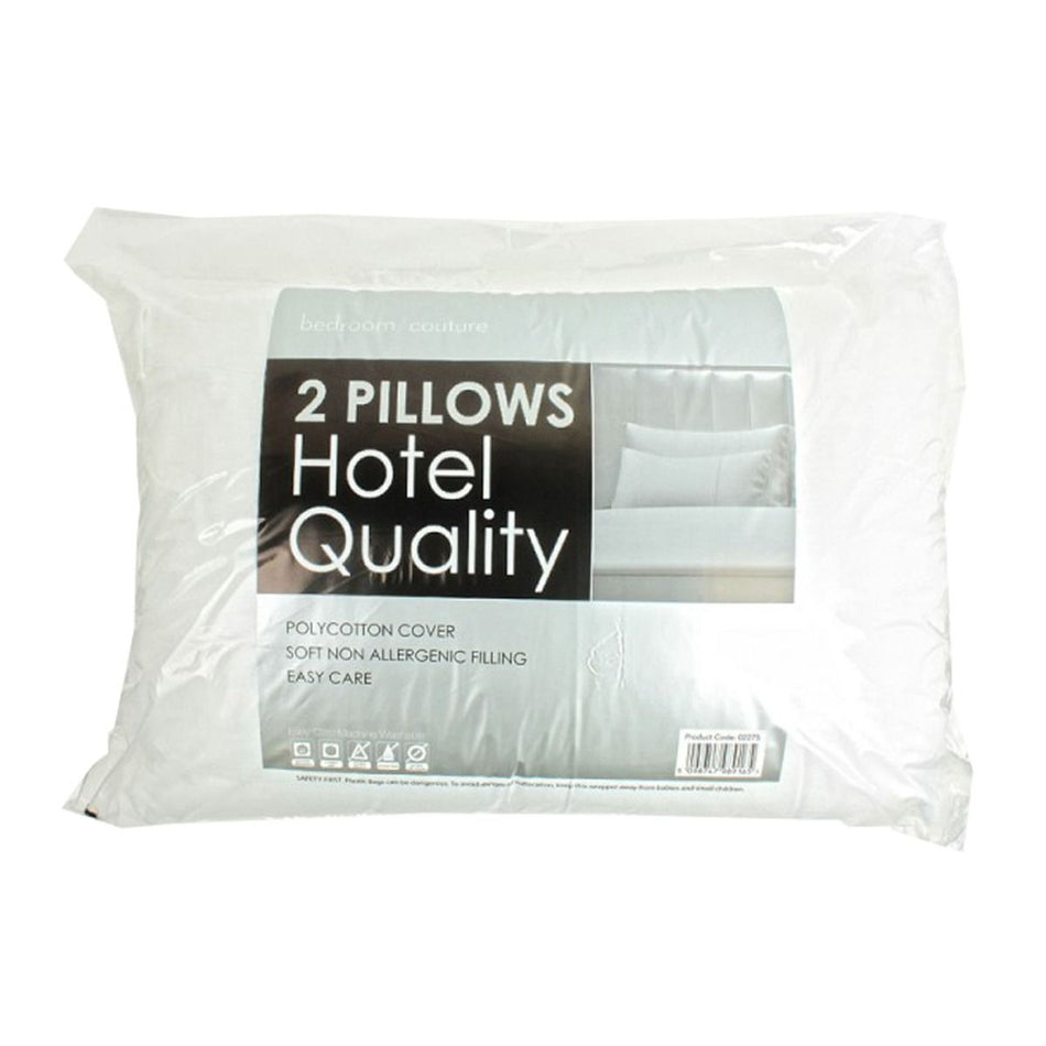 Bedroom Couture Hotel Quality Pillow Pair