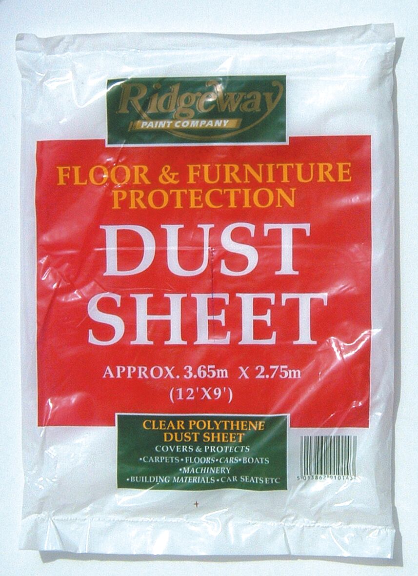 Fleetwood Plastic Tro-away Dust Sheet