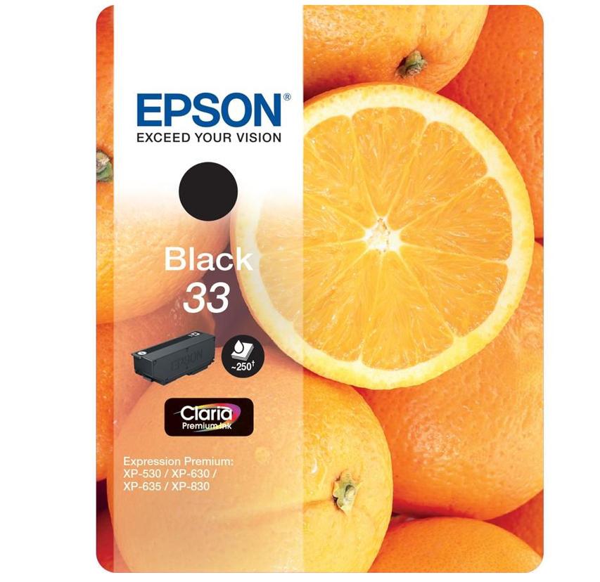 Epson 33 Black Ink Fitzgeralds_Homevalue_Euronics_Hardware_Dingle_Kerry