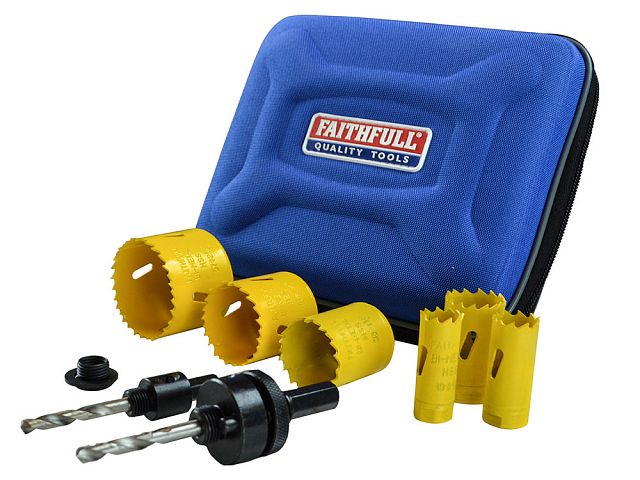 Faithfull Electicians Holesaw Set