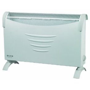 Glen 2kw Convector Heater With Stat
