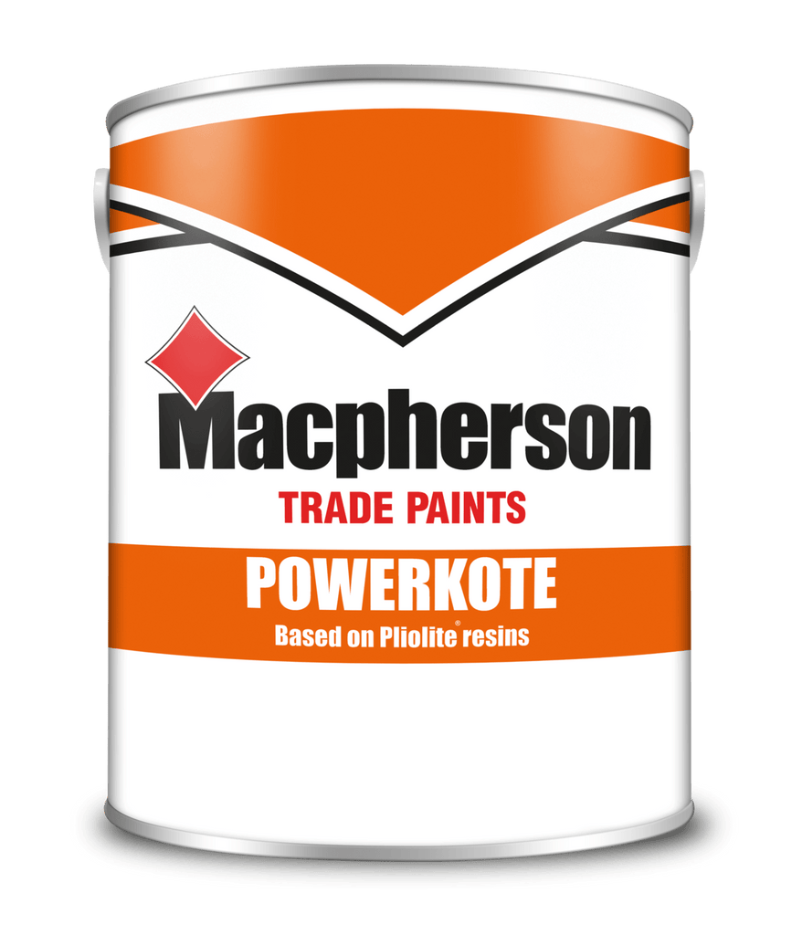 MacPhearsons Powerkote 5Ltr Brilliant White Fitzgeralds_Homevalue_Euronics_Hardware_Dingle_Kerry