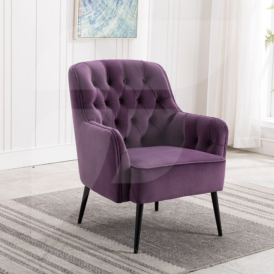 Miley Lounge Chair Harvest Mulberry