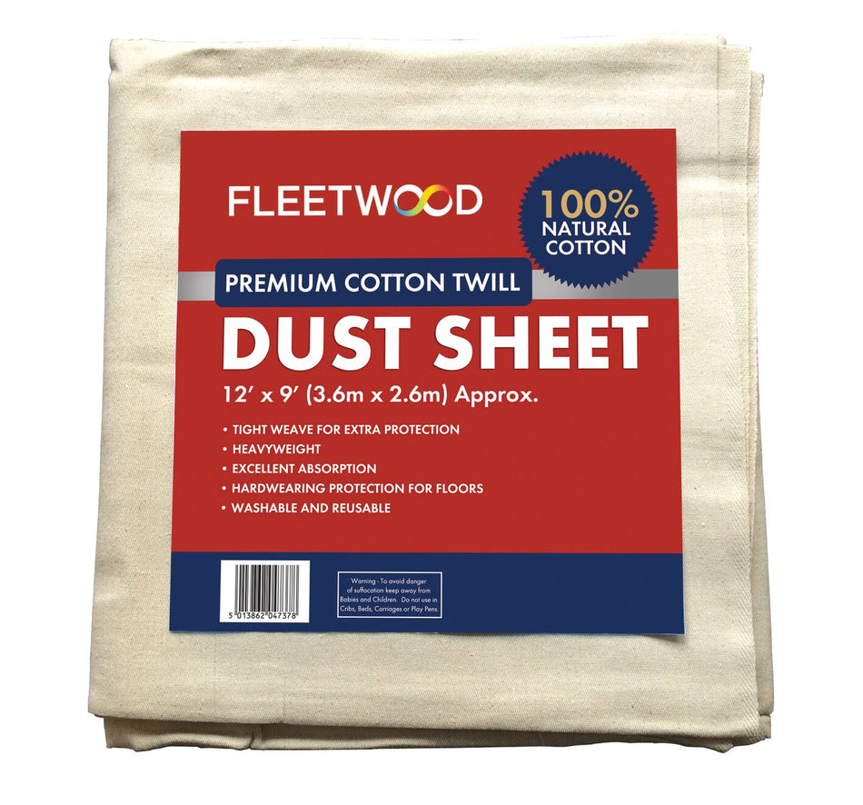 Premium Cotton Dust Sheet