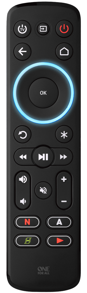 One For All Universal Streaming Remote Control