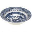 Blue Willow Pattern Open Veg/Salad Dish 24cm
