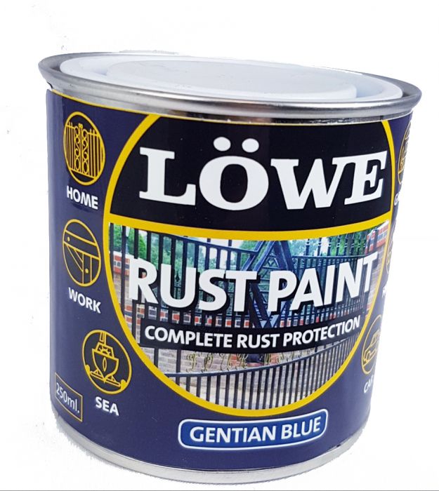 Lowe Rust Paint Blue