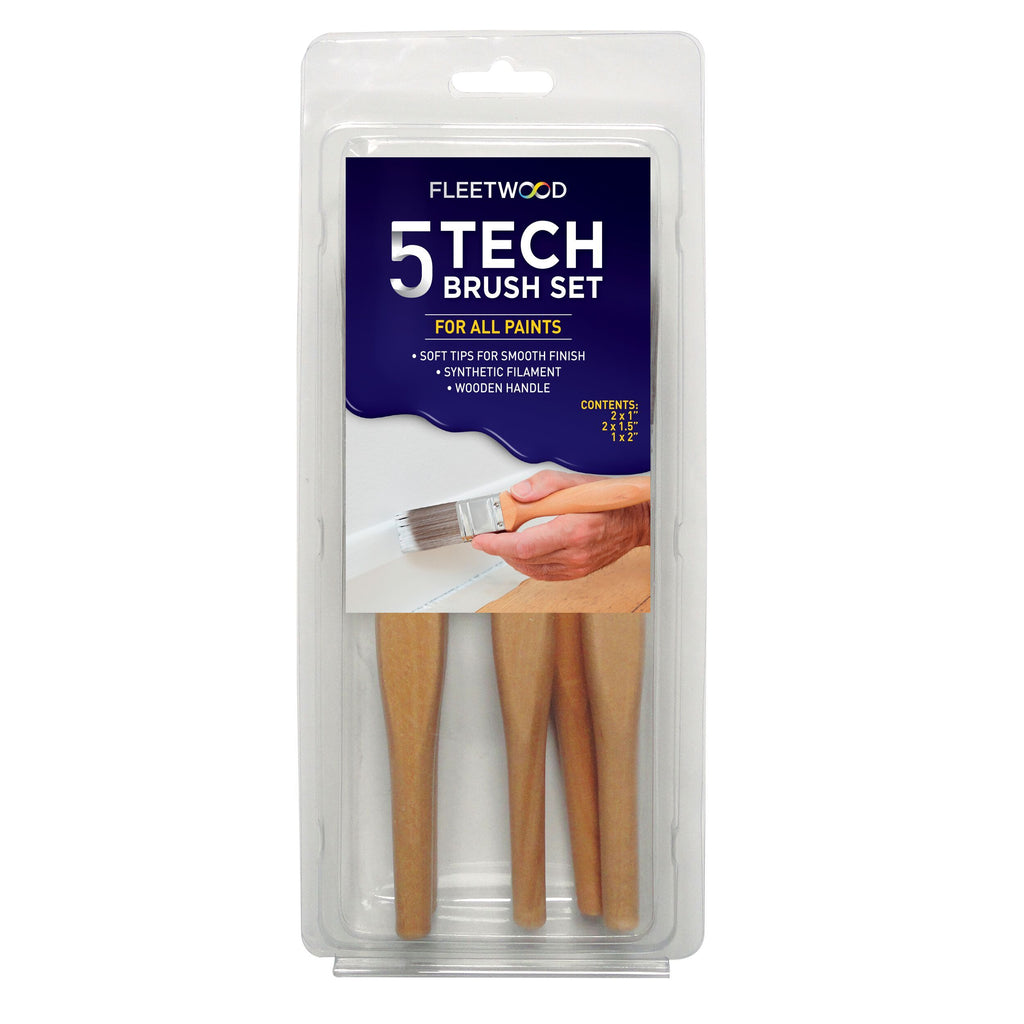 Fleetwood 5 Piece Tech Brush Set | BS5 Fitzgeralds_Homevalue_Euronics_Hardware_Dingle_Kerry