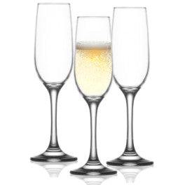 Steelex Champagne Flute Glass 20CL Set of 4