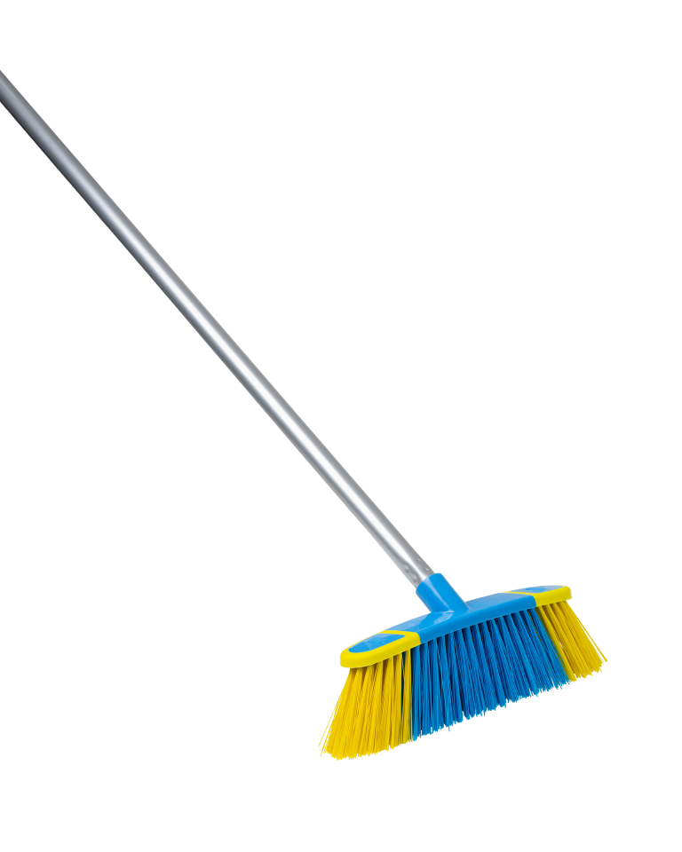 Flash Multi-Function Soft Broom With Fixed Handle