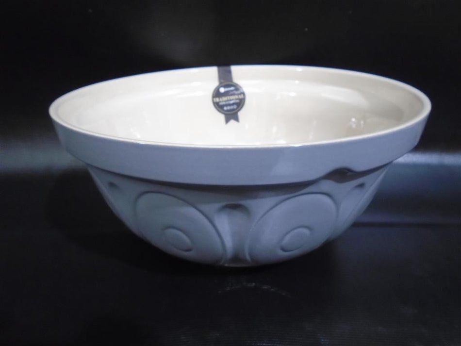 Grey Mixing Bowl Ceramic 29cm