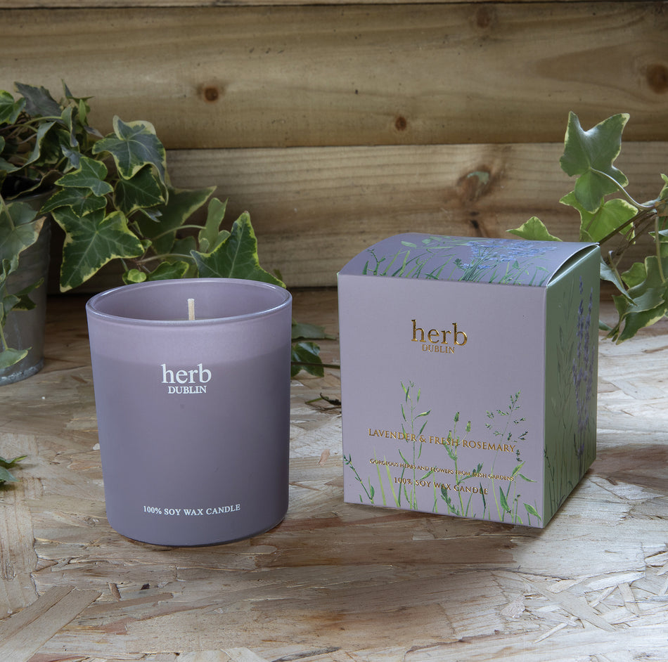 Herb Candle Lavender
