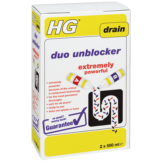 HG Duo Unblocker 2 x 500ml