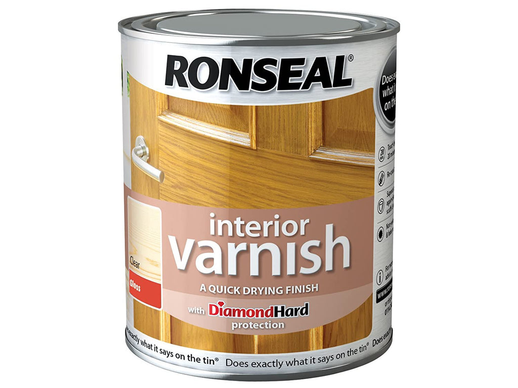 Ronseal Interior Clear Gloss Varnish
