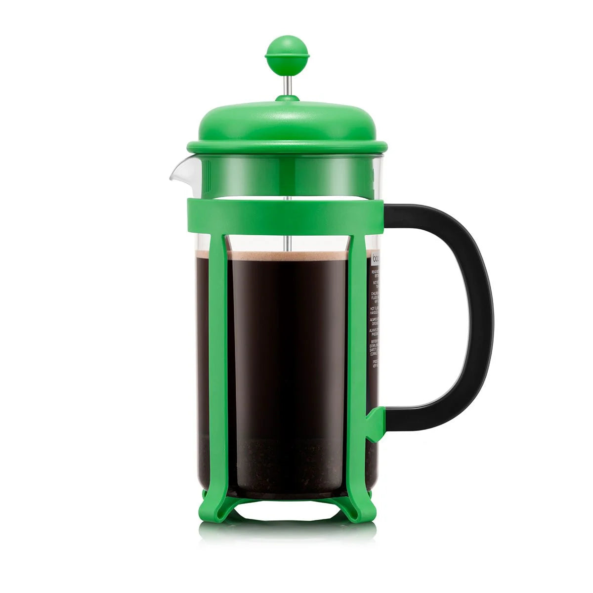 Java French Press Coffee Maker 3 Cup Apple Green