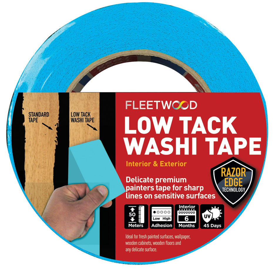 Fleetwood Low Tack Professional Washi Masking Tape