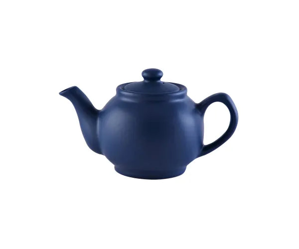 Matt Navy Blue 2 Cup Teapot