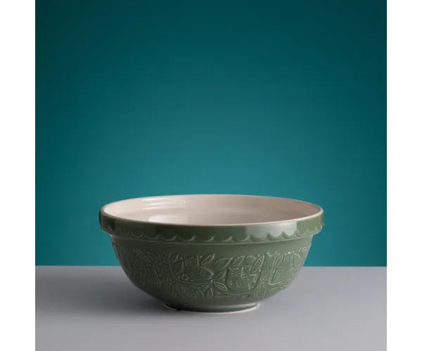 Mason Cash In The Forest Green Stone Mixing Bowl 26cm